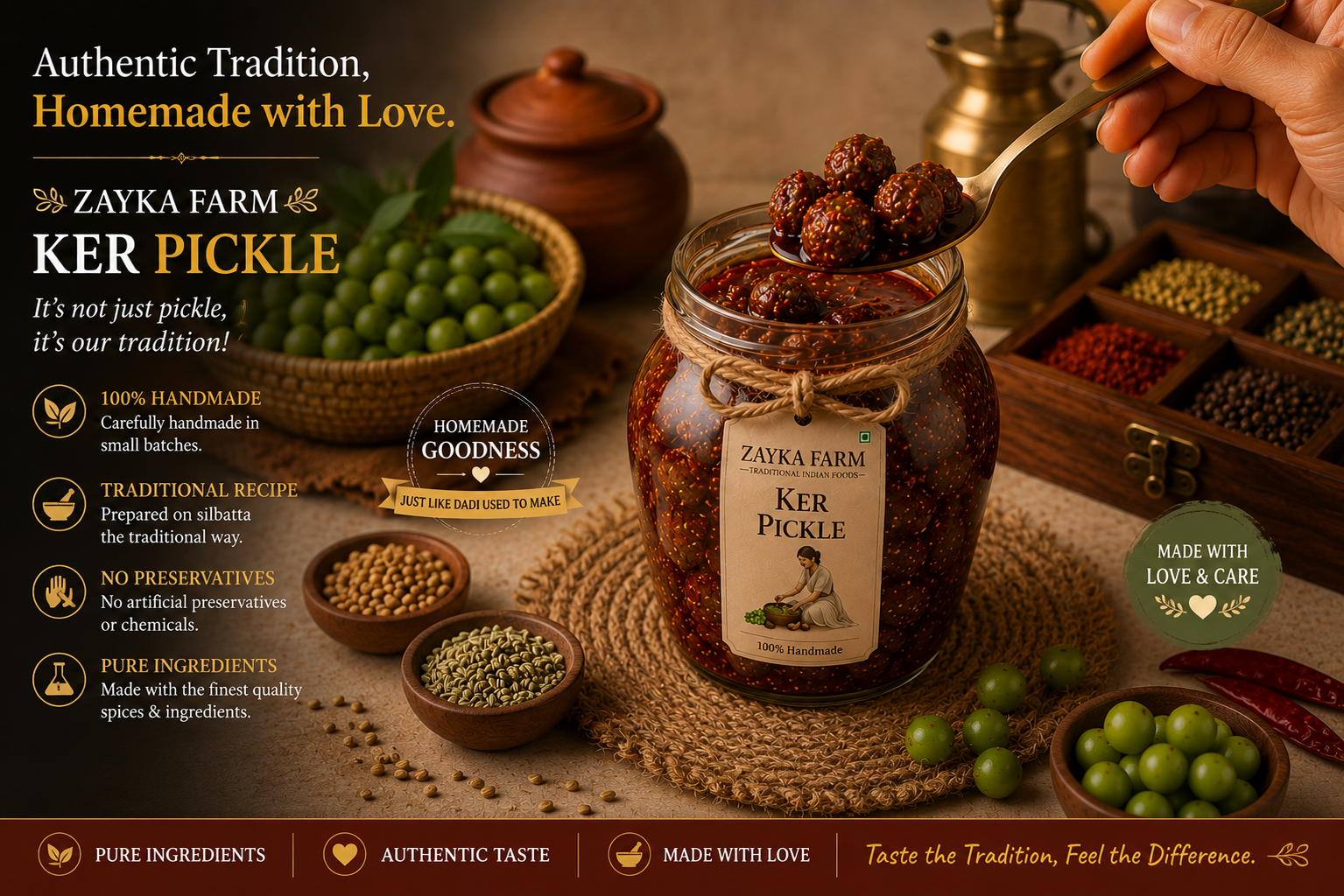 Rajasthani Ker (Teet) Pickle