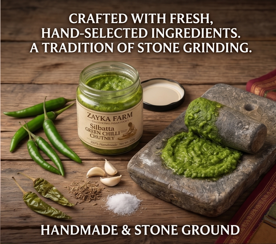 Silbatta Green Chilli Chutney