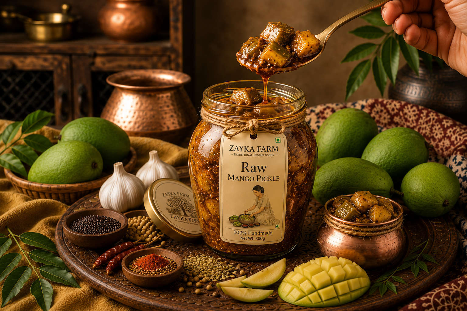 Punjabi  Mango pickle