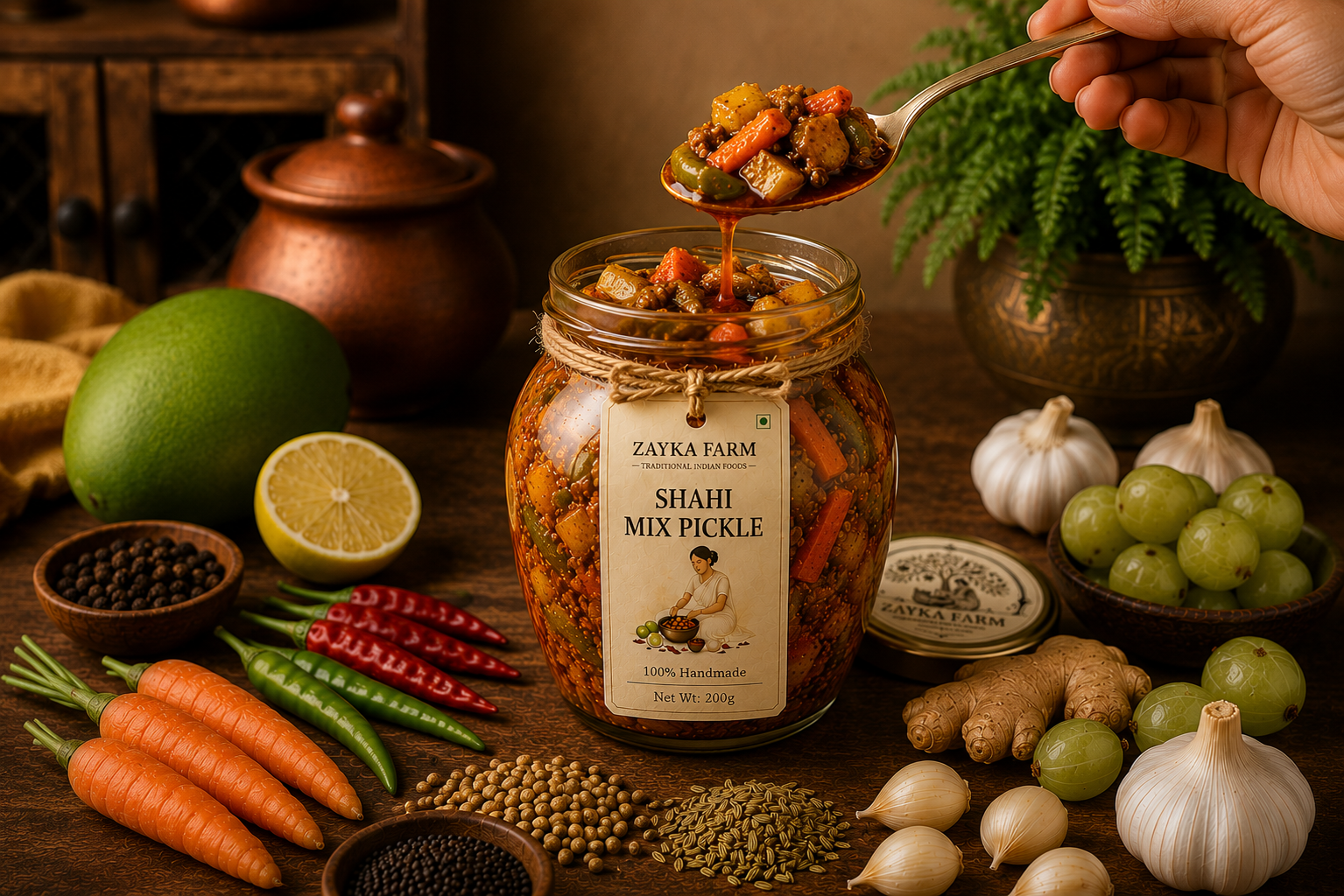 Saat Rang Mixed Pickle