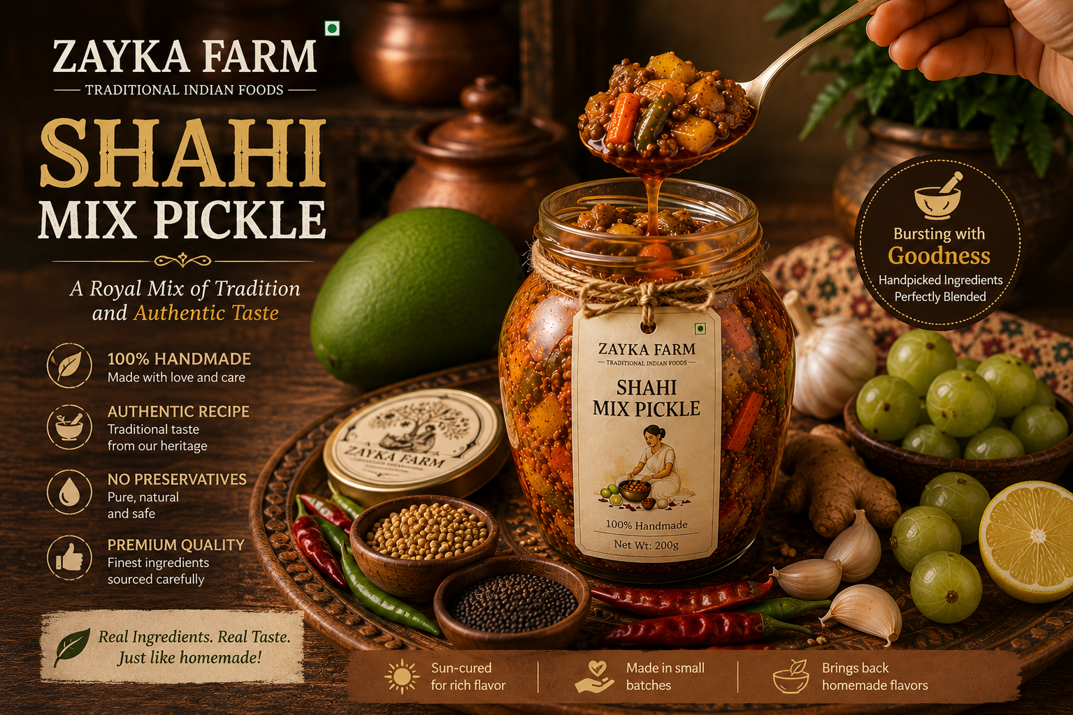 Saat Rang Mixed Pickle